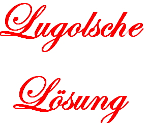 Lugolsche Lösung 5%  50 ml