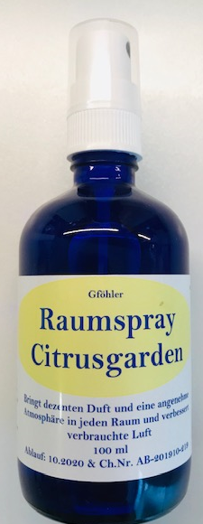 Raumspray Citrusgarden 100 ml