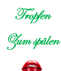 Tropfen zum spülen(Zahnfleisch und Mund) 100ML