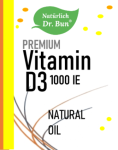 Vitamin D3  1000 IE PUMPE Dr.BUN  10 ML 