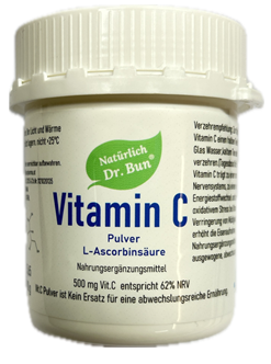 Vitamin C Pulver  Dr Bun 100 G