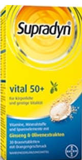 Supradyn Vital 50+ Brausetabletten 30St