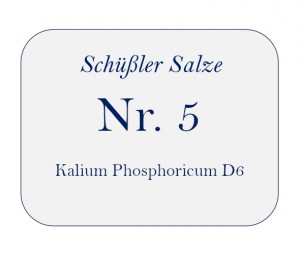 Nr. 5 Kalium Phosphoricum D6 100g