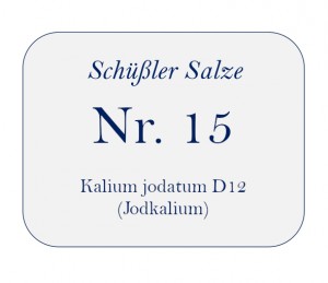 Nr.15 Kalium jodatum D12 100g