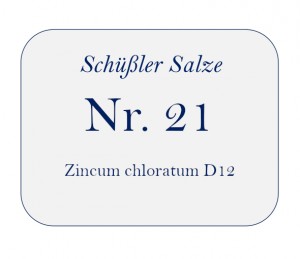 Nr.21 Zincum chloratum D12 100g