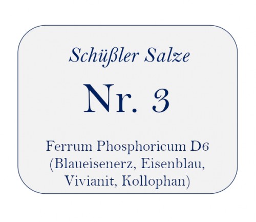 Nr.3 Ferrum Phosphoricum D12 250G