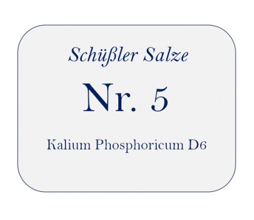 Nr.5 Kalium Phosphoricum D6 250g