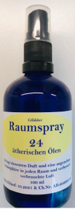 Raumspray mit 24 äth. Ölen 100 ml