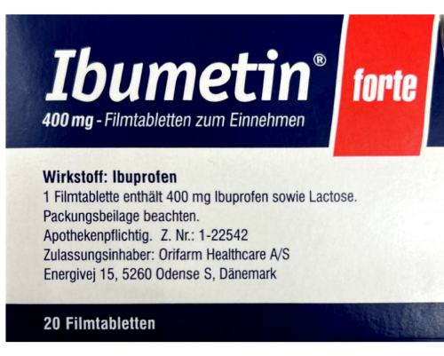 Ibumetin® Forte 400mg 20ST