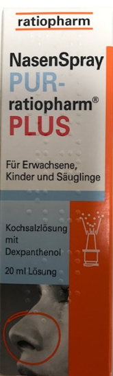 Ratiosoft Nasenspray + Dexpanthenol 0,1%, 10ml DERZEIT NICHT LIEFERBAR!