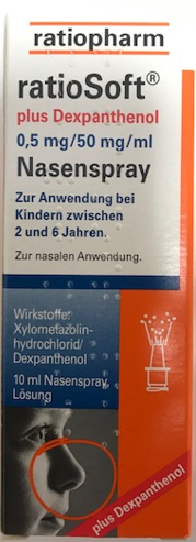 RatioSoft Nasen Spray +Dexpanthenol  0,5% 10ML 