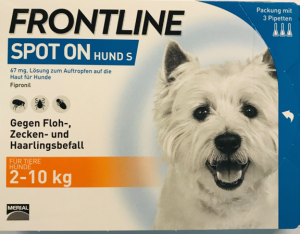 FRONTLINE SPOT ON KLEIN HUND 2-10KG