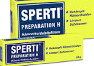 SPERTI PREPARATION-H ZÄPFCHEN 12St.-Derzeit nicht lieferbar!