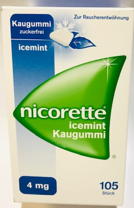 NICORETTE® Kaugummi Icemin 4MG 105 Stk.