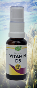 Vitamin D3  5000 IE  Premium  VEGAN  aus Algen Dr.BUN  20 ML 