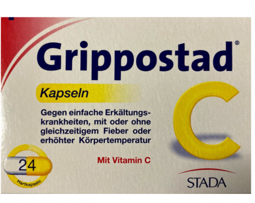 GRIPPOSTAD C  24 KAPSEL 