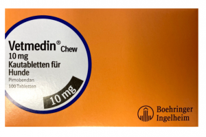 Vetmedin 10 mg für Hunde Chew Kautablet 100 STK