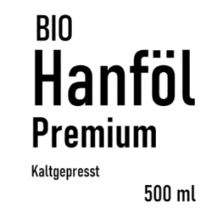 Hanföl Premium Bio Dr Bun  500 ml