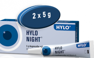 HYLO NIGHT® - Augen Salbe  2 x 5 g (10g)