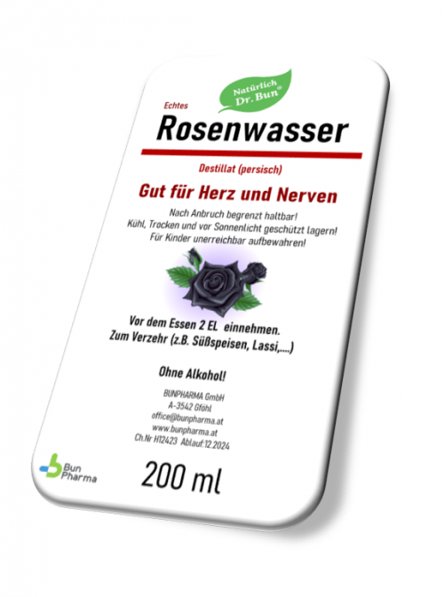 Rosenwasser  Dr. Bun®  Destillat (persisch) 200 ml