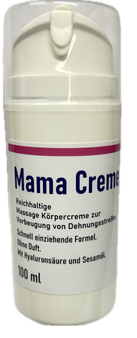 Mama Creme  Massage Körpercreme  100 ml
