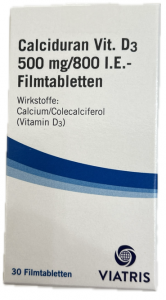 CALCIDURAN FTBL 500MG/800IE, 30 ST