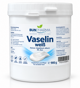 Vaseline weiß Dr Bun 900 g 