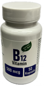 Vitamin B12 500 mcg 50 Stk Kapsel Dr Bun