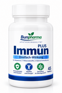 Immun PLUS – Vitamine, Mineralstoffe & Mikronährstoffe 45 Tab.